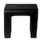 Alfi Brand Black Matte Solid Surface Resin Bathroom / Shower Stool ABST99BM - alternate 2